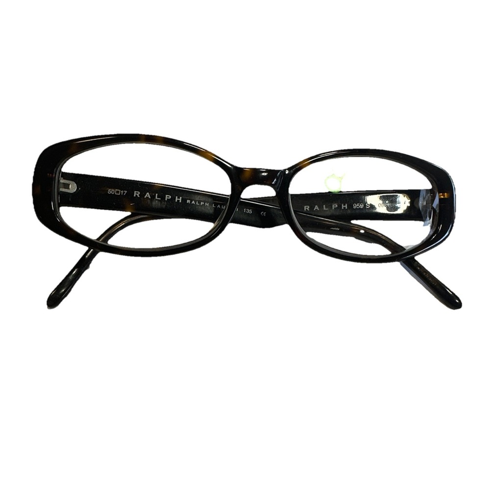Ralph Lauren 959 S 086 Womens 50-17-135mm Brown Oval Tortoise Frames Only